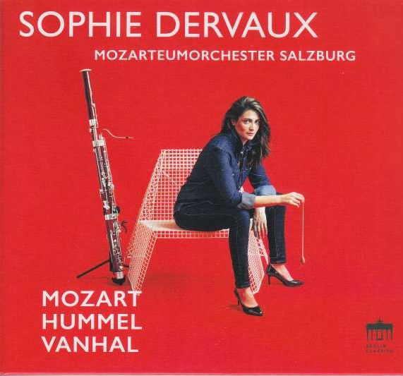 0302341BC. MOZART; HUMMEL; VANHAL Bassoon Concertos (Sophie Dervaux)