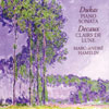 Review of Dukas Piano Sonata; Decaux Clairs de lune