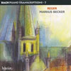 Review of Reger  Piano Transcriptions of Bach