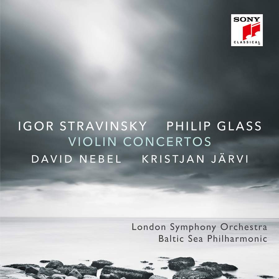 Review of GLASS; STRAVINSKY Violin Concertos (David Nebel)
