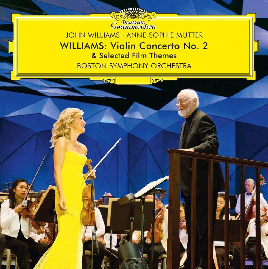 486 1698. WILLIAMS Violin Concerto No 2. Selected Film Themes (Anne-Sophie Mutter)