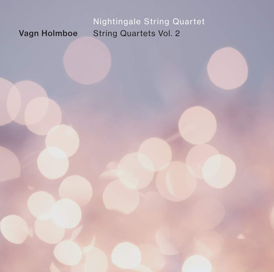 6 220717. HOLMBOE String Quartets, Vol 2 (Nightingale String Quartet)