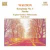 Review of Walton Symphony No 1; Partita