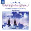 Review of Janácek Orchestral Suites from the Operas No 1