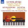 Review of Janácek; Lutoslawski; Szymanowski Violin and Piano Works