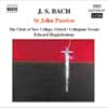 Review of Bach St John Passion