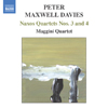 Review of Maxwell Davies Naxos Quartets Nos 3 and 4