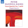 Review of Maxwell Davies Naxos Quartets Nos 7 and 8