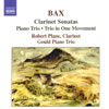 Review of Bax Clarinet Sonatas; Piano Trio