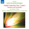 Review of Szymanowski Violin Concertos Nos 1 & 2