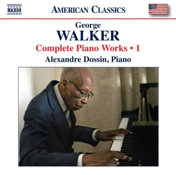 8 559916. WALKER Complete Piano Works Vol 1 (Alexandre Dossin)