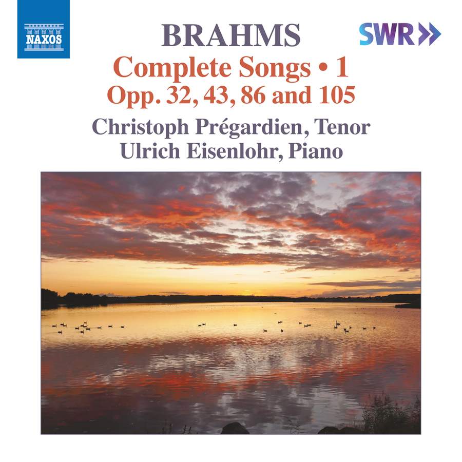 8 574268. BRAHMS Complete Songs Vol 1 (Christoph Prégardien)