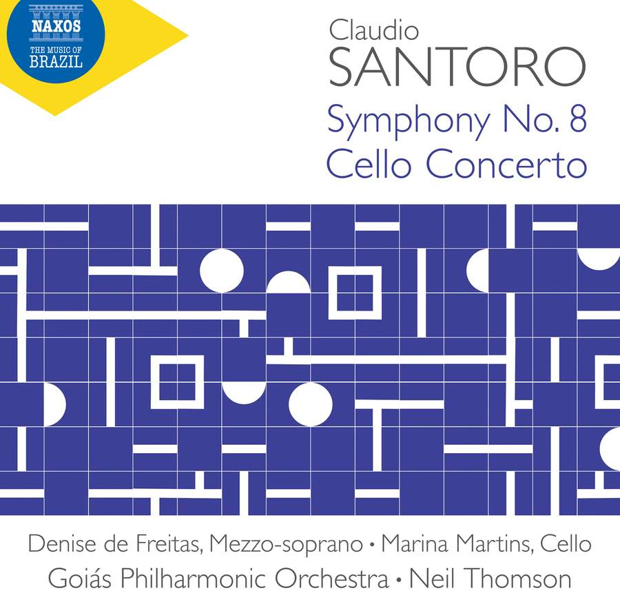 Review of SANTORO Symphony No 8. Cello Concerto (Marina Martins)