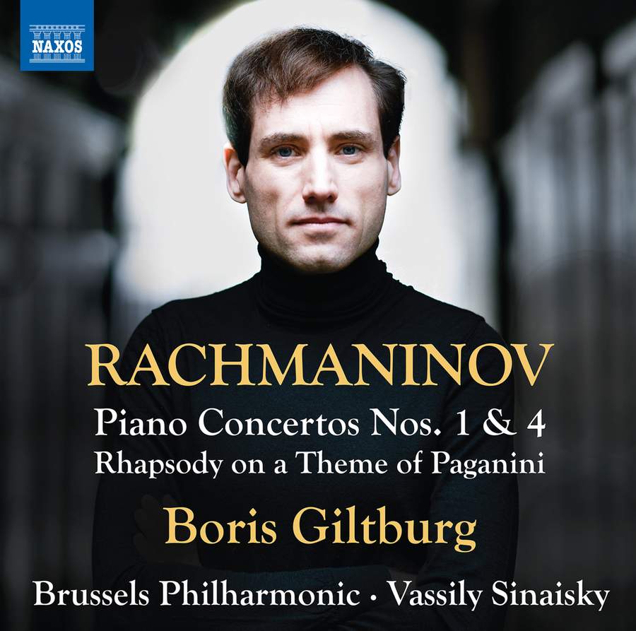 8 574528. RACHMANINOV Piano Concerto No 1 (Boris Giltburg)