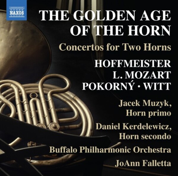 8 574646. The Golden Age of the Horn: Concertos for Two Horns