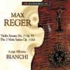 Review of Reger Violin Sonata; (3) Viola Suites