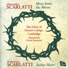 Review of Scarlatti, D Stabat Mater; Scarlati, A Missa Breve; Six Motets