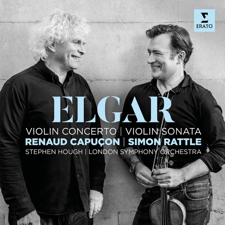 9029 51128-2. ELGAR Violin Concerto. Violin Sonata (Renaud Capuçon)