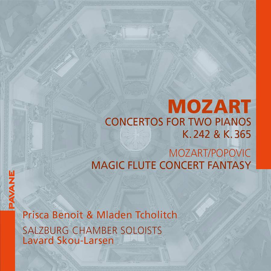 ADW7598. MOZART Concertos For Two Pianos K242 & K365 (Prisca Benoit, Mladen Tcholitch)