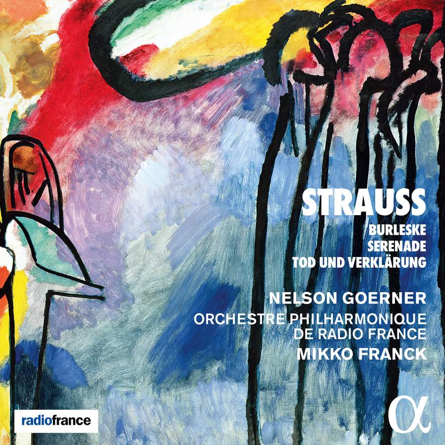 ALPHA733. STRAUSS Burleske. Serenade. Tod und Verklarung (Franck)