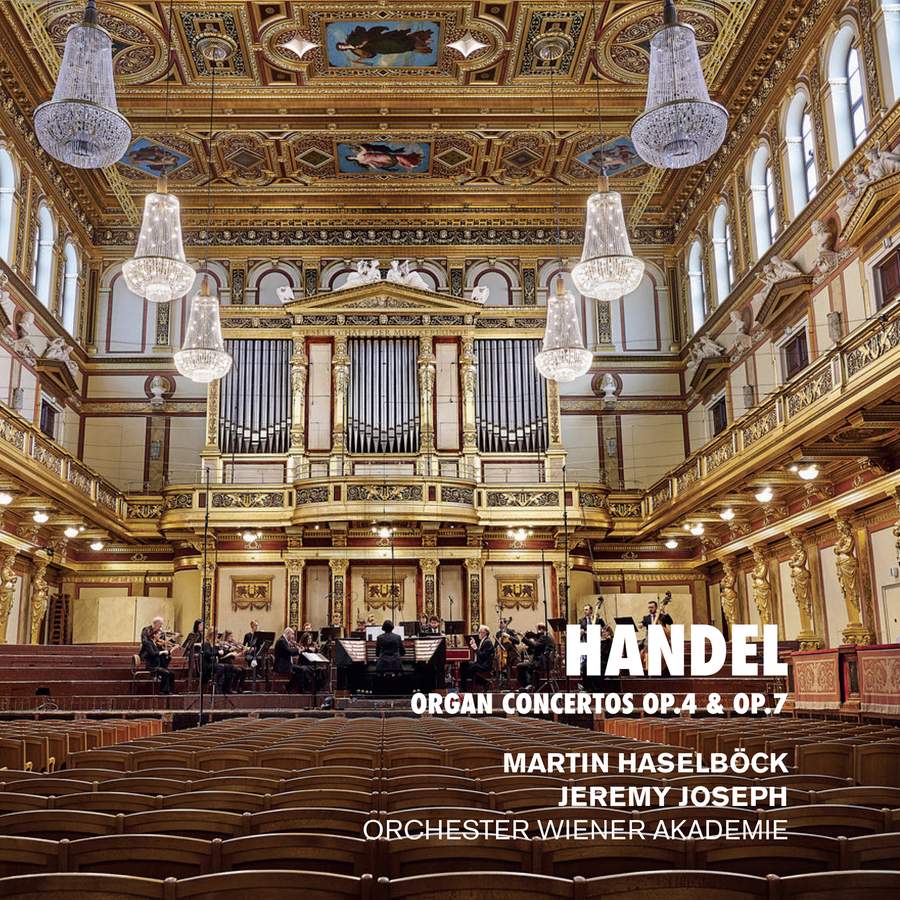 ALPHA742. HANDEL Organ Concertos Opp 4 & 7 (Jeremy Joseph)