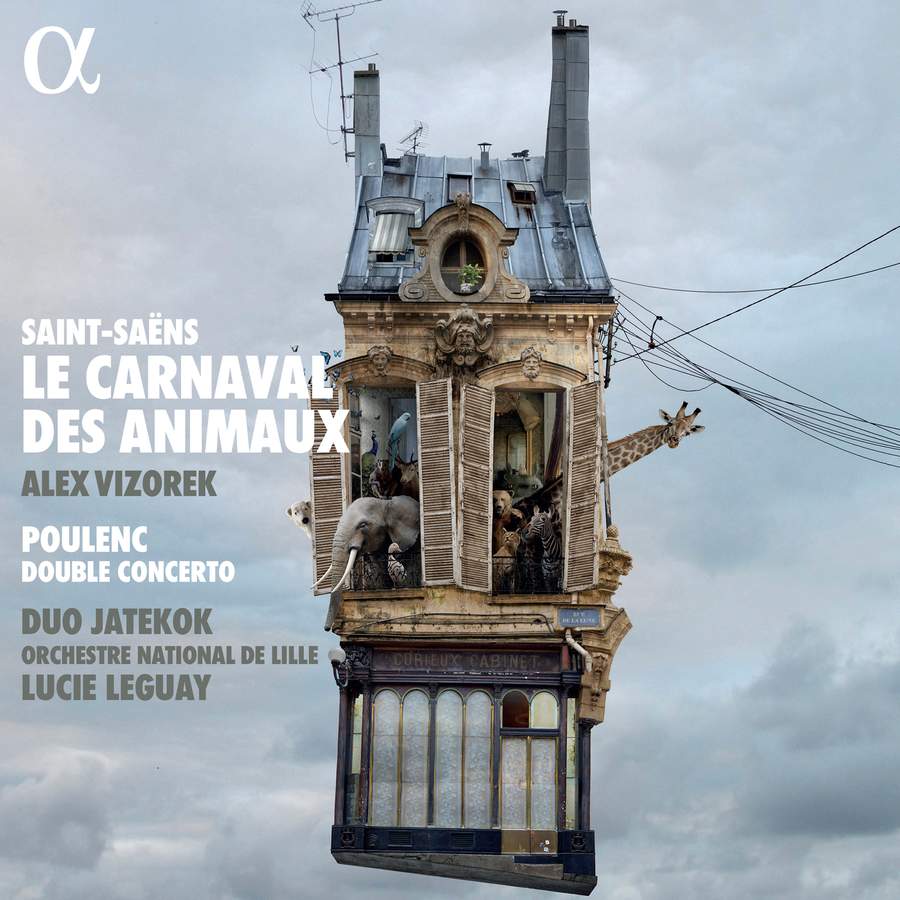 Review of POULENC Double Concerto SAINT-SAËNS Le carnaval des animaux (Leguay)