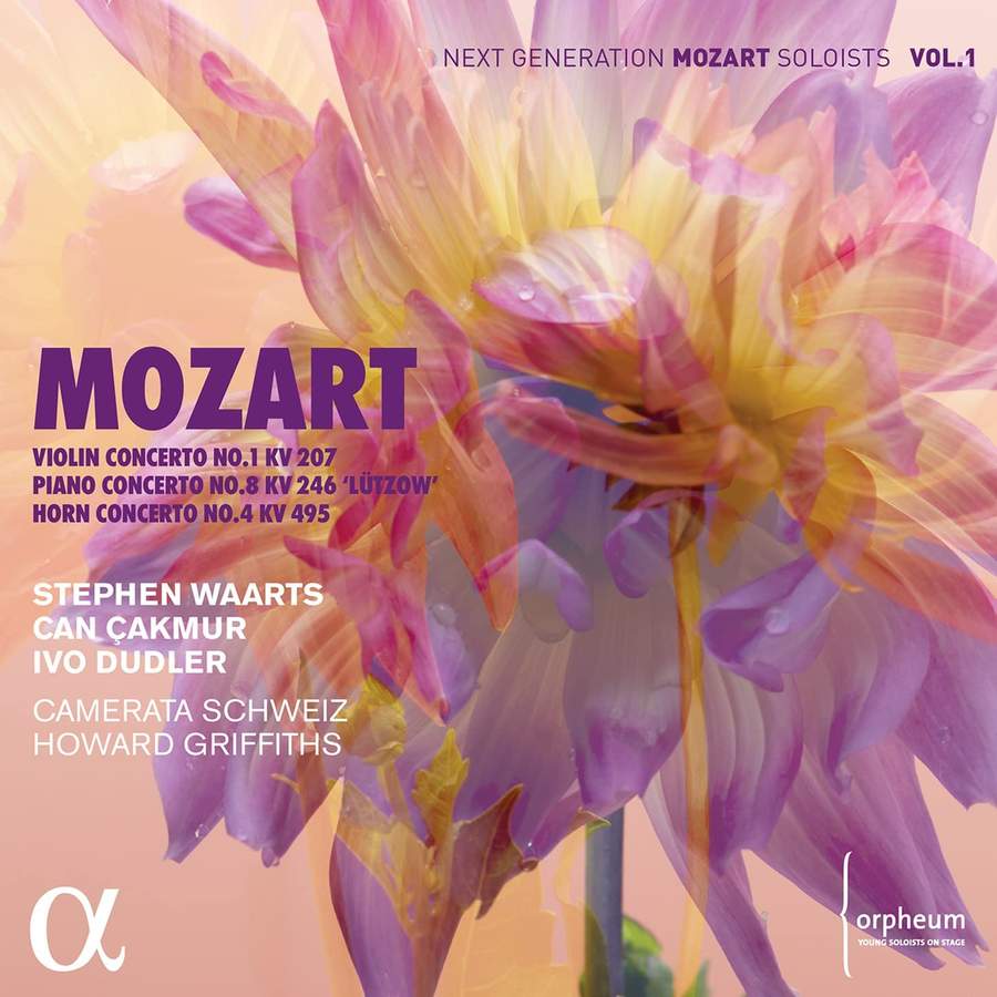 ALPHA794. MOZART Concertos for Violin, Piano & Horn