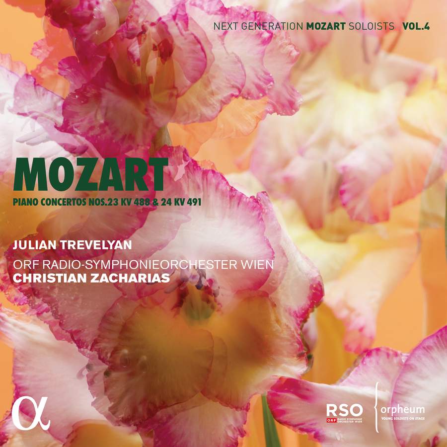 ALPHA883. MOZART Piano Concertos Nos 23 & 24 (Julian Trevelyan)