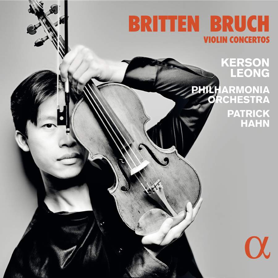 ALPHA946. BRITTEN; BRUCH Violin Concertos (Kerson Leong)