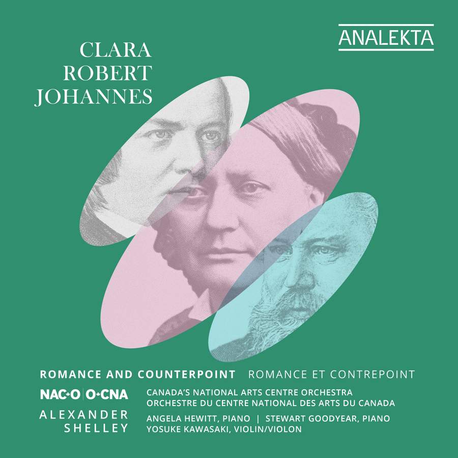 AN2 8884-5. Clara Robert Johannes: Romance and Counterpoint