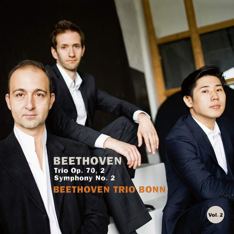 Review of BEETHOVEN Piano Trio Op 70 No 2. Symphony No 2 (Beethoven Trio Bonn)