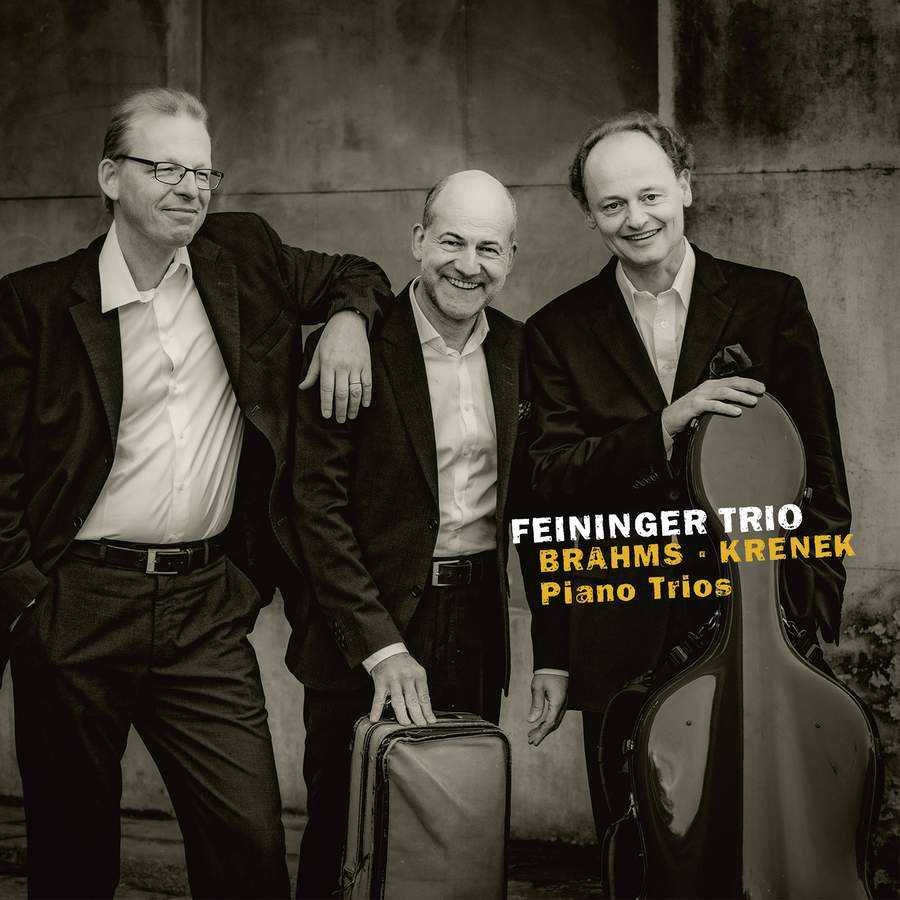 Review of BRAHMS Piano Trio No. 1 KRENEK Trio-Fantasia (Feininger Trio)
