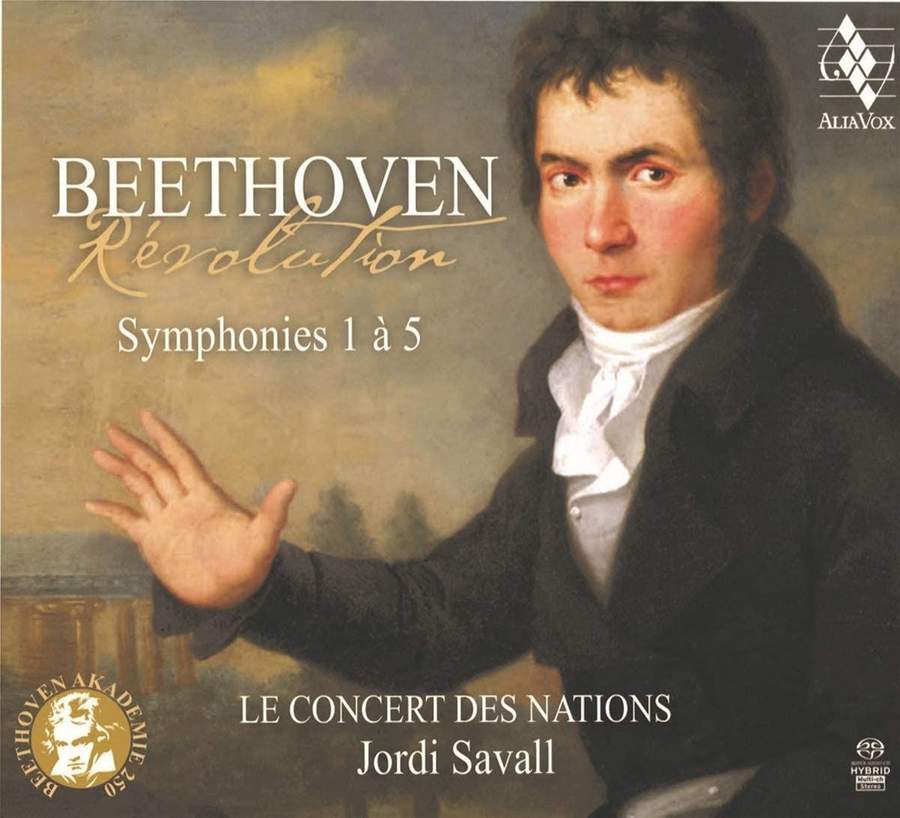 AVSA9937. BEETHOVEN Symphonies Nos 1-5 (Savall)