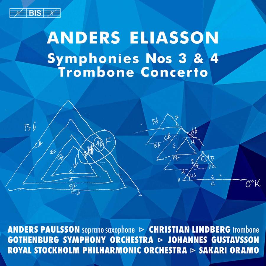 BIS2368. ELIASSON Symphonies Nos 3 & 4. Trombone Concerto (Christian Lindberg)