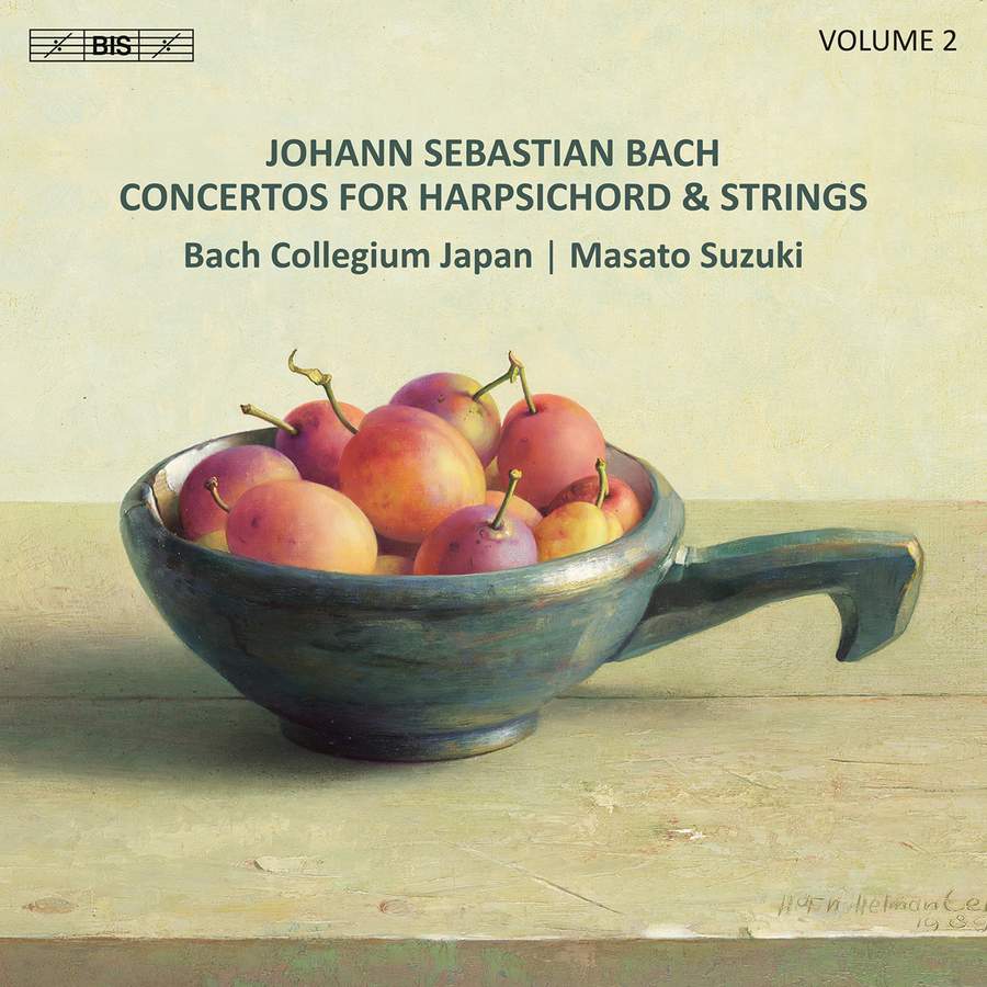 BIS2481. JS BACH Concertos for Harpsichord & Strings, Vol 2 (Masato Suzuki)