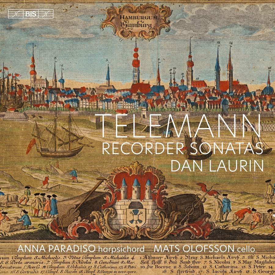 Review of TELEMANN Recorder Sonatas (Dan Laurin)