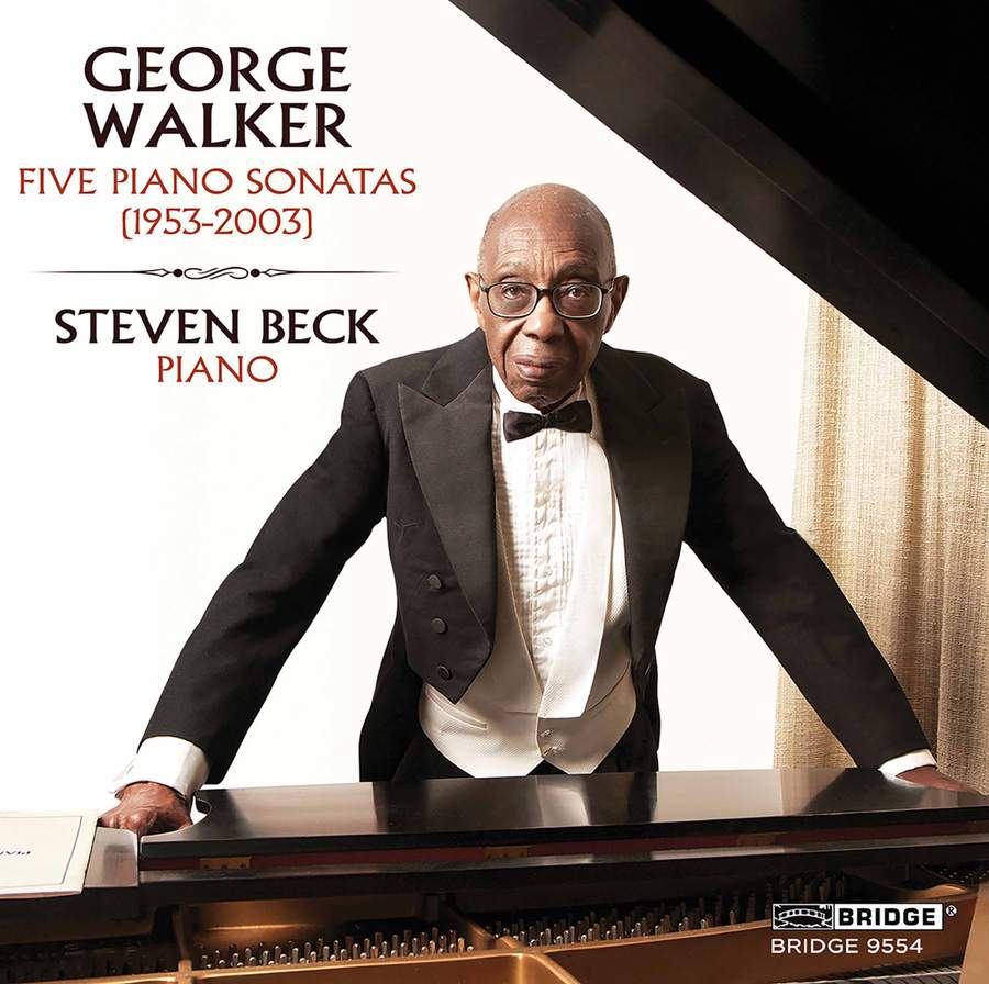 Review of WALKER Five Piano Sonatas (Steven Beck)