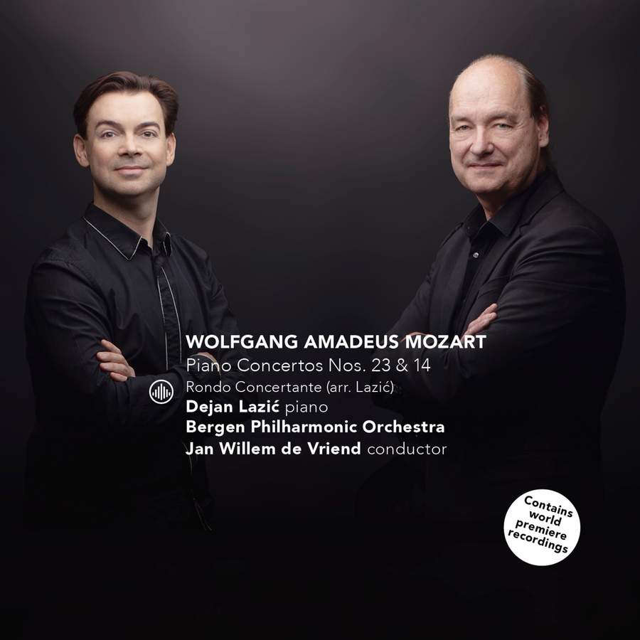 CC72945. MOZART Piano Concertos Nos 23 & 14 (Dejan Lazic)