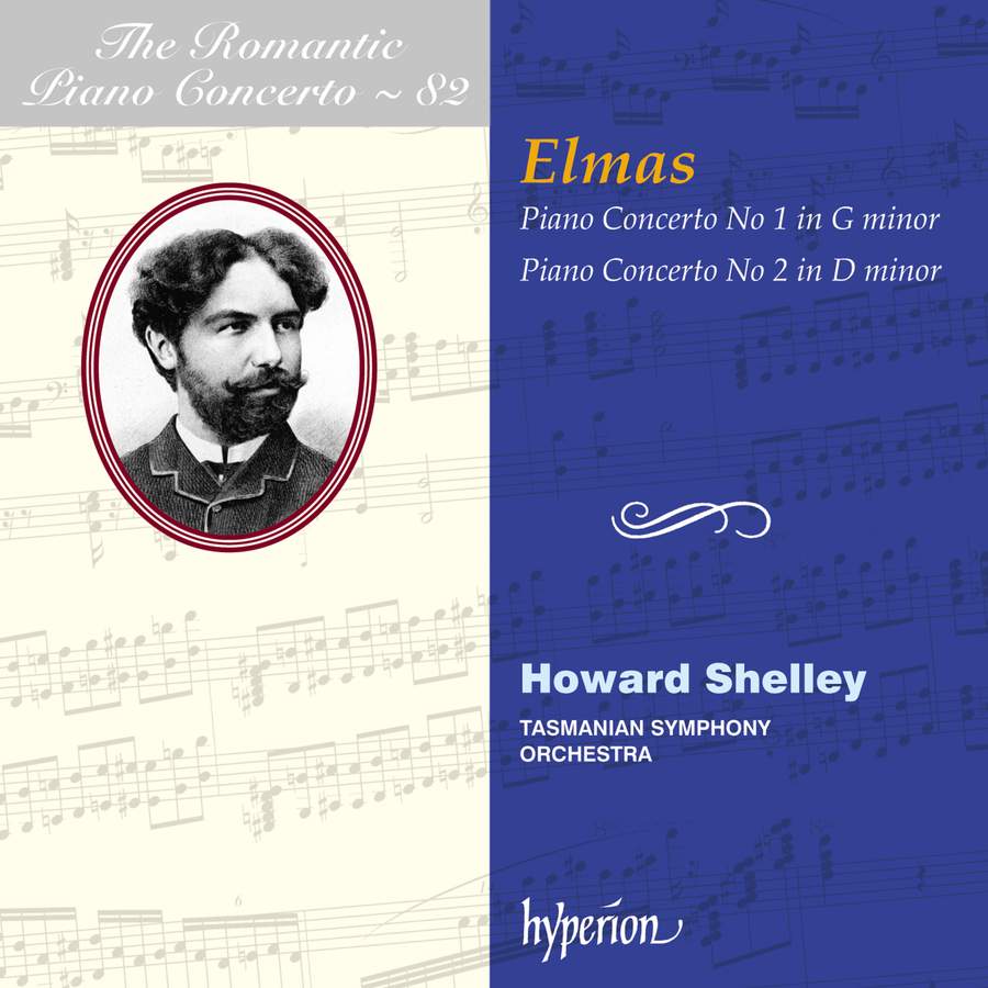 CDA68319. ELMAS Piano Concertos (Howard Shelley)