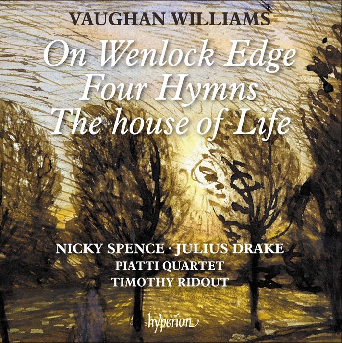 CDA68378. VAUGHAN WILLIAMS On Wenlock Edge & other songs (Nicky Spence)