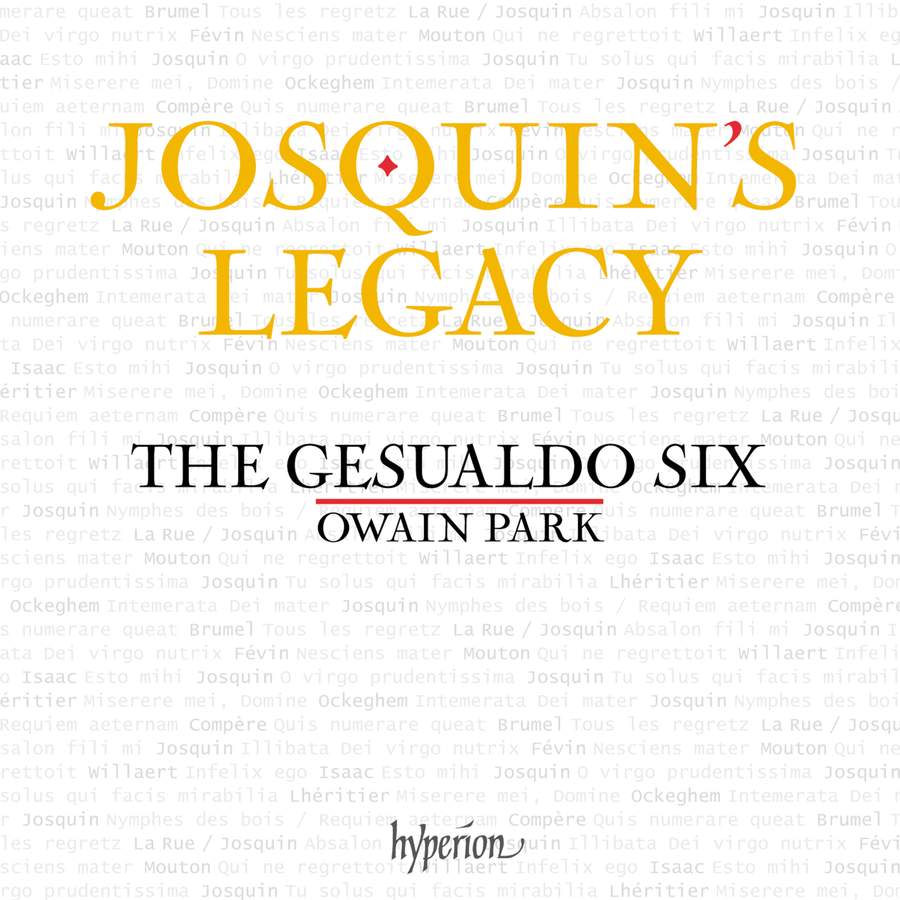 Review of Josquin's legacy (The Gesualdo Six)