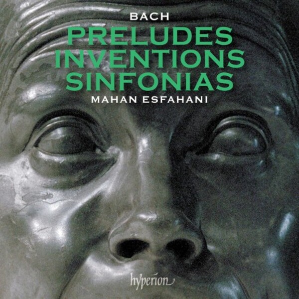 CDA68448. JS BACH Preludes, Inventions & Sinfonias (Mahan Esfahani)