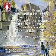 Review of English Music for Viola and Piano (Sarah-Jane Bradley)