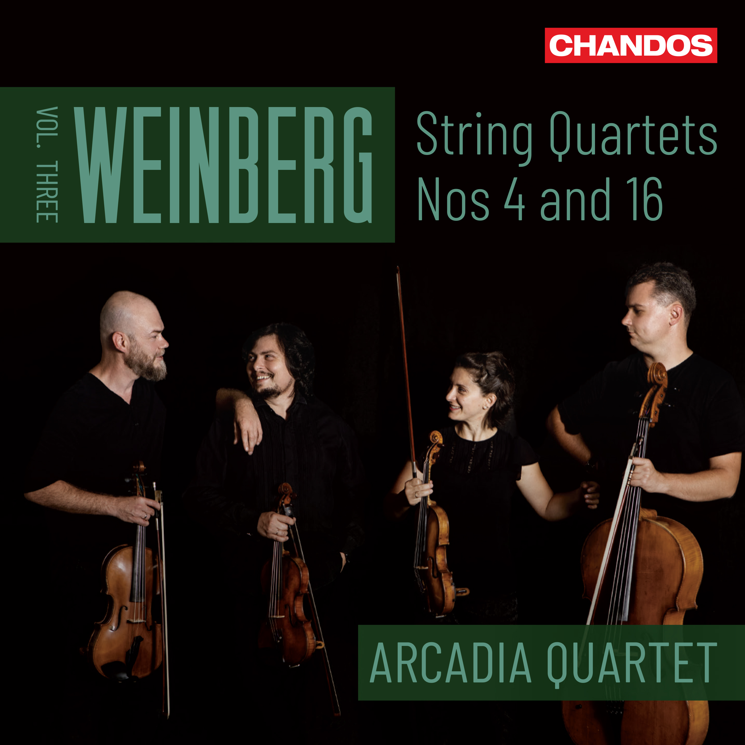 Review of WEINBERG String Quartets Vol 3 (Arcadia Quartet)