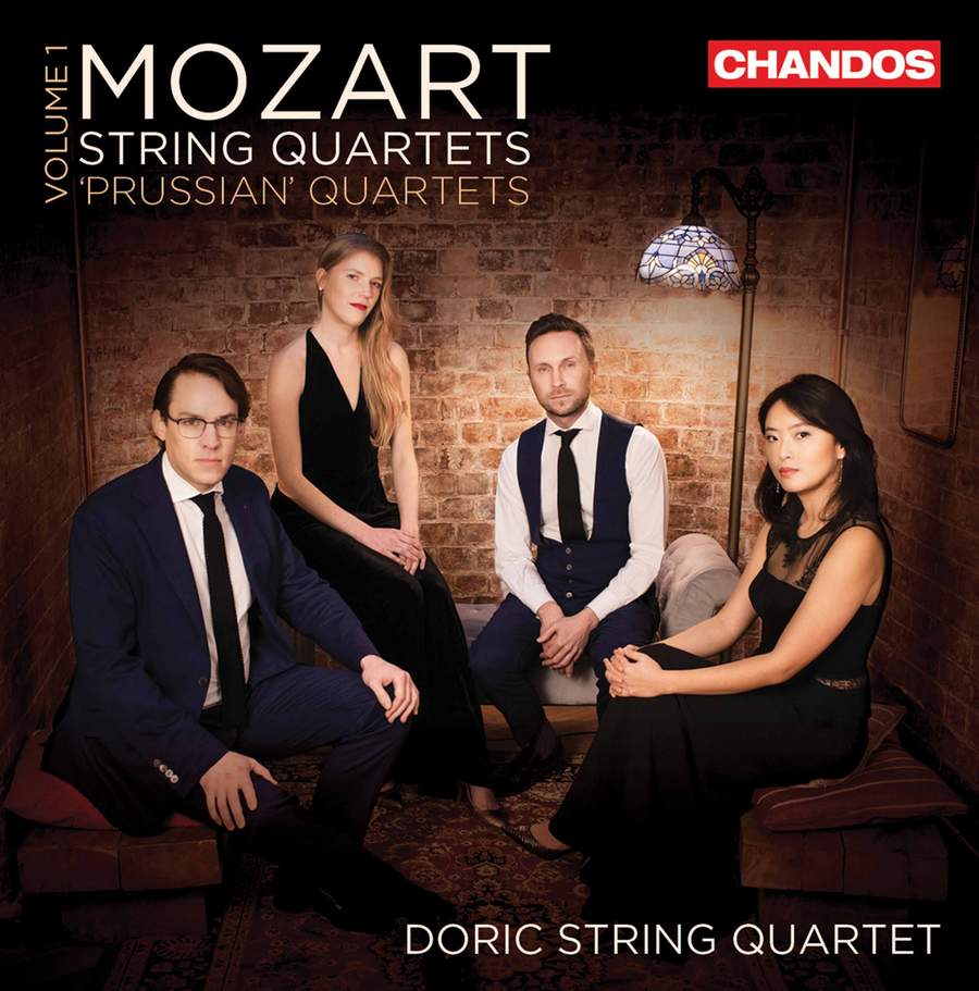 CHAN20249-2. MOZART Prussian Quartets (Doric String Quartet)