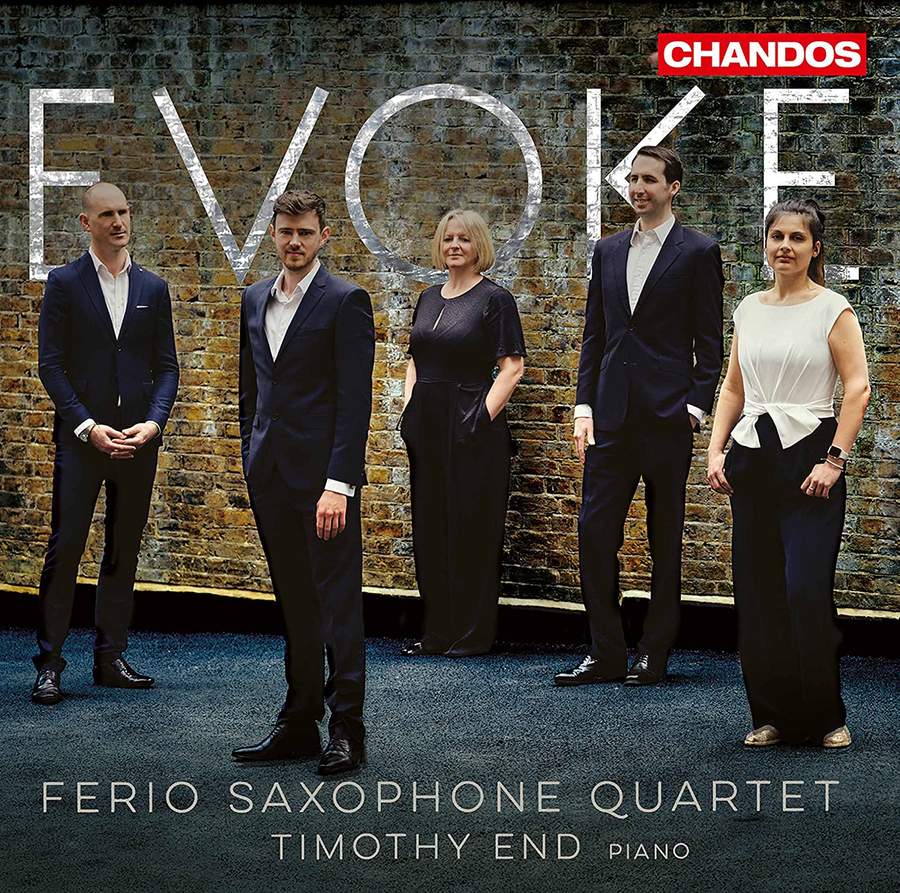 Review of Ferio Saxophone Quartet: Evoke