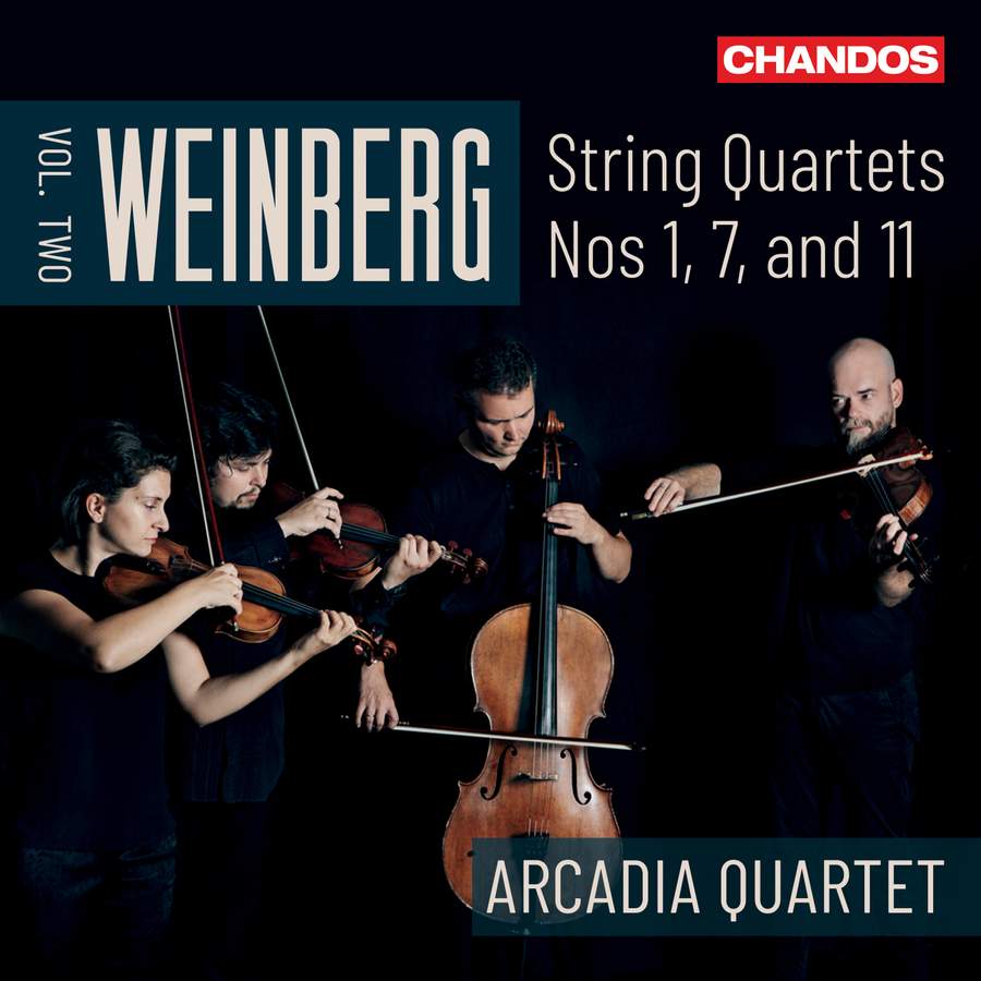 Review of WEINBERG String Quartets Nos 1, 7 & 11 (Arcadia Quartet)