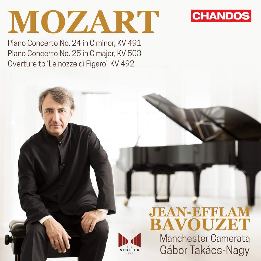 Review of MOZART Piano Concertos Nos 24 & 25 (Jean-Efflam Bavouzet)