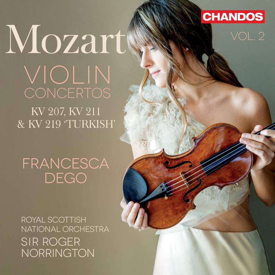 Review of MOZART Violin Concertos, Vol 2 (Francesca Dego)