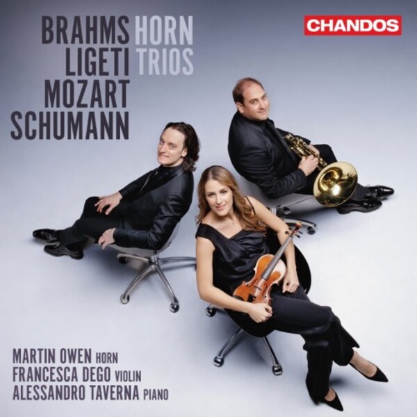 Review of BRAHMS; LIGETI; MOZART; SCHUMANN Horn Trios